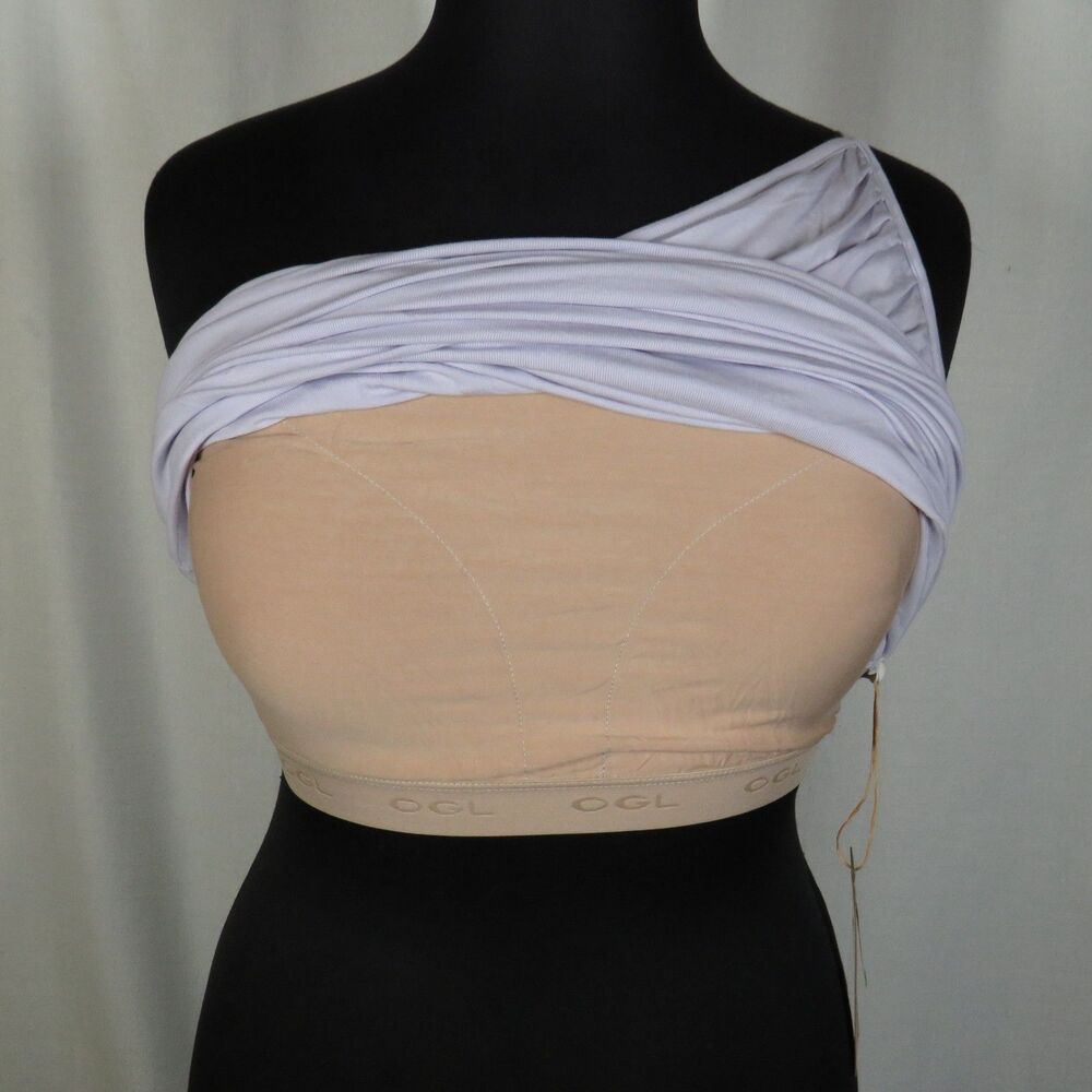 OGL Asymmetrical White Tank Top - Picture 6 of 8